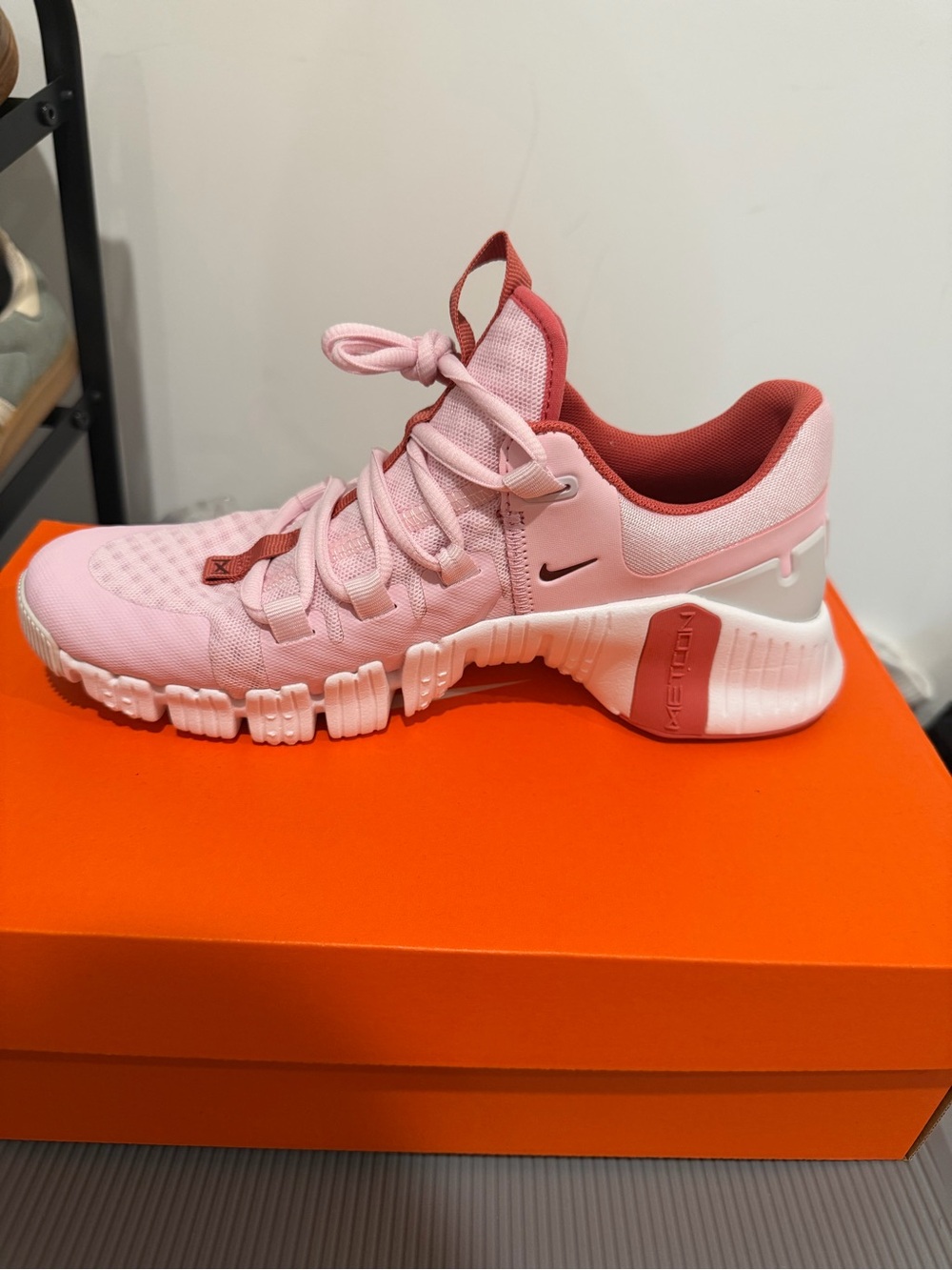 Nike Women’s Metcon 5 Pink Mesh Training Sneaker NEW 🩷🩷🩷